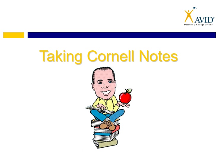 avid cornell notes template powerpoint