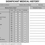 significant medical history template