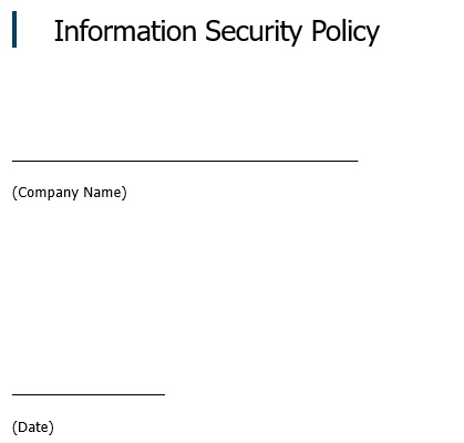 free information security policy template 6