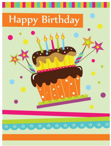 free birthday card template 1