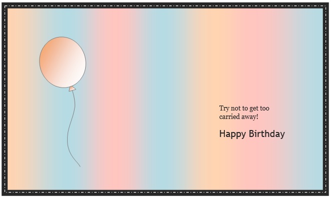 free birthday card template 13