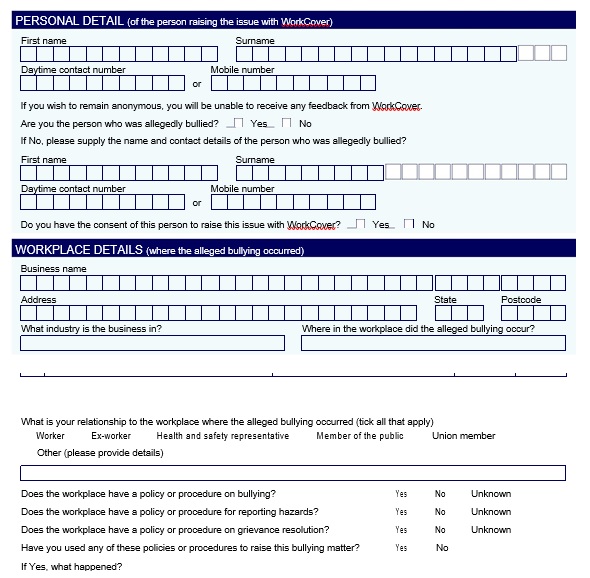 free employee complaint form 10