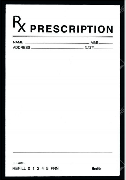 free prescription pad template 11