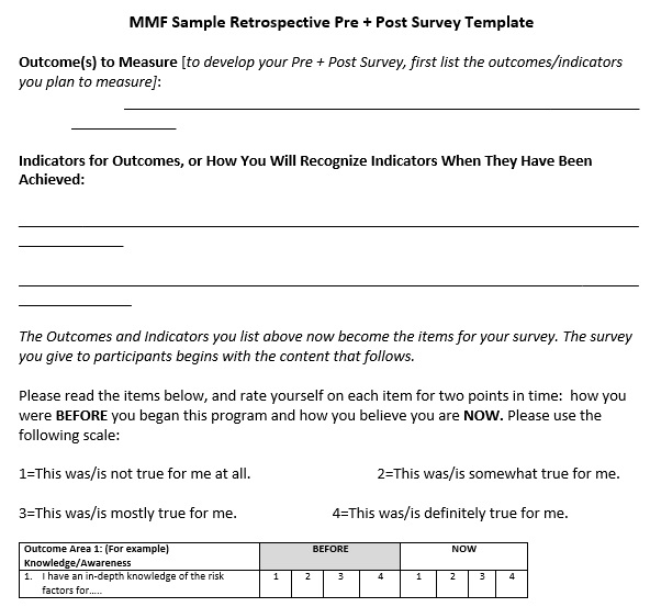 free survey template