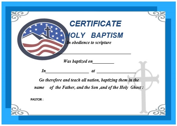 free baptism certificate template 18