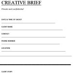 20 Free Creative Brief Templates [MS Word]