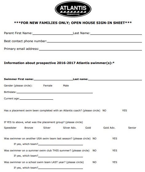 free open house sign in sheet 2