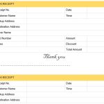 free taxi receipt template 11