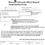 Printable Direct Deposit Authorization Form (MS Word)