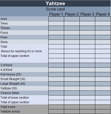 free yahtzee score spreadsheet