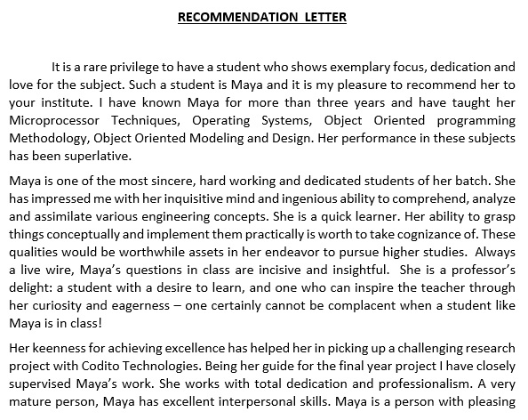 printable high school recommendation letter 8
