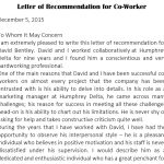 free letter of recommendation for coworker 5