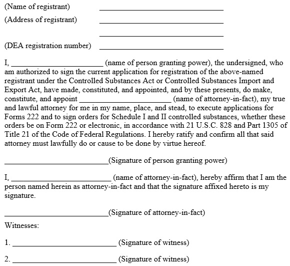 printable power of attorney form 3
