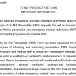 Free Do Not Resuscitate Form Templates (MS Word)