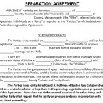 Free Marriage Separation Agreement Templates & Forms (MS Word)