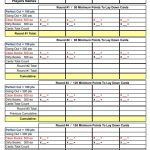 Printable Hand and Foot Score Sheets (Word / PDF)