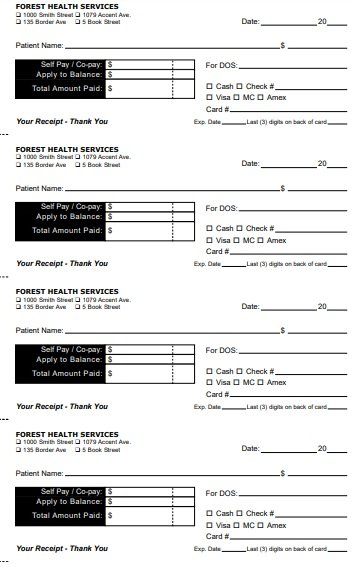 15 printable medical receipt templates excel word pdf templatedata