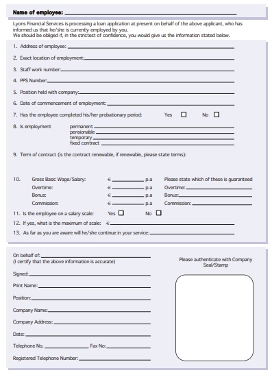 free salary certificate template 1