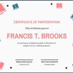 free certificate of participation template 4