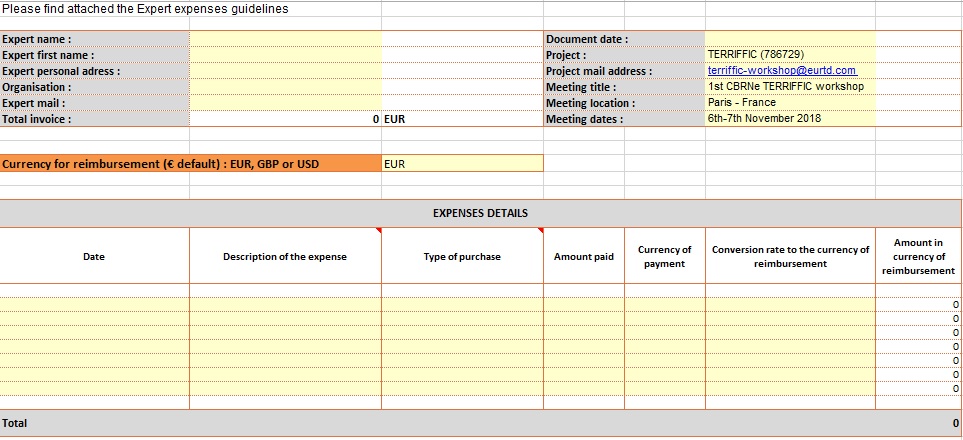 free business expense spreadsheet 2