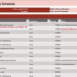 17+ Daily, Weekly & Monthly Cleaning Schedule Templates (Excel / Word)