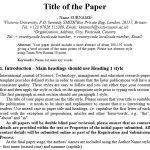 100% Free Editable Research Paper Templates (Word & MLA Formats)