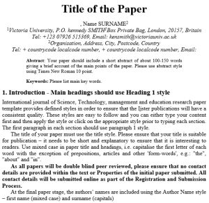 free research paper template 6
