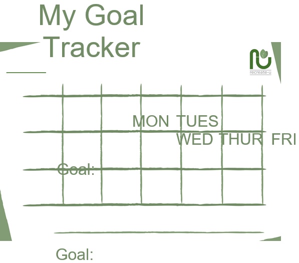 printable goal tracker template 3