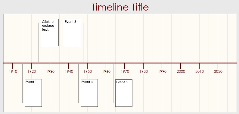timeline title template