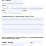 commercial lease agreement addendum