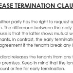 lease termination clause example