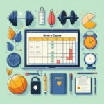 gym class schedule template