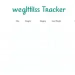 Weight Loss Tracker Template